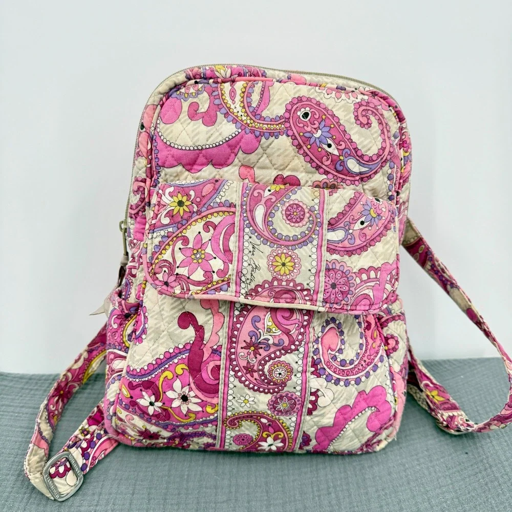 Vera Bradley | Bags | Vera Bradley Quilted Cotton Backpack 